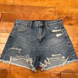 Wild Fable Super High Rise Cut-off Jean Shorts
